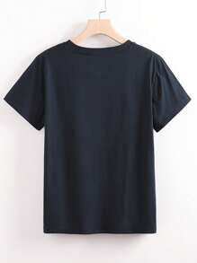 SHEIN LUNE Print Tee