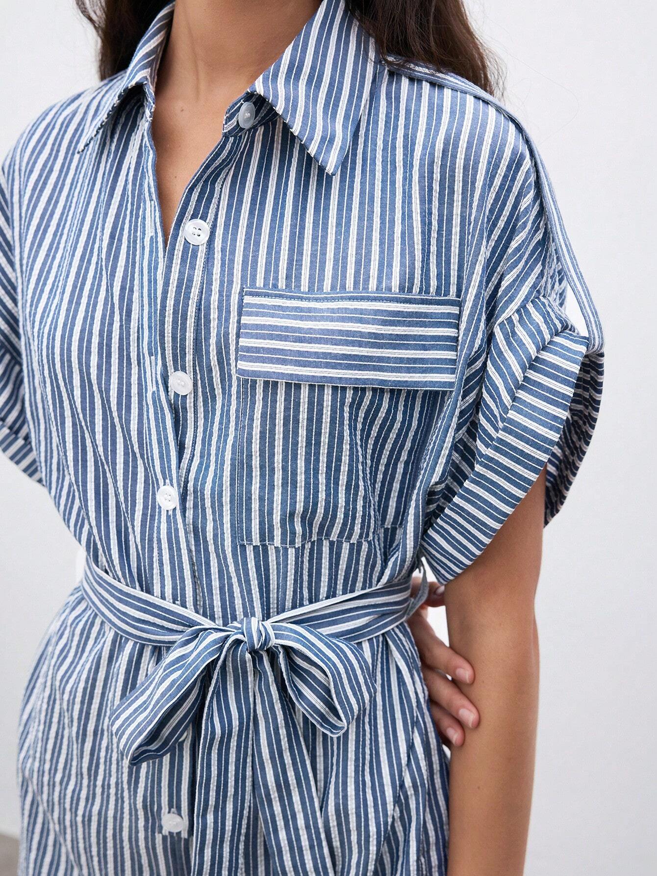 Shein Striped Jumpsuit – Spring/Summer