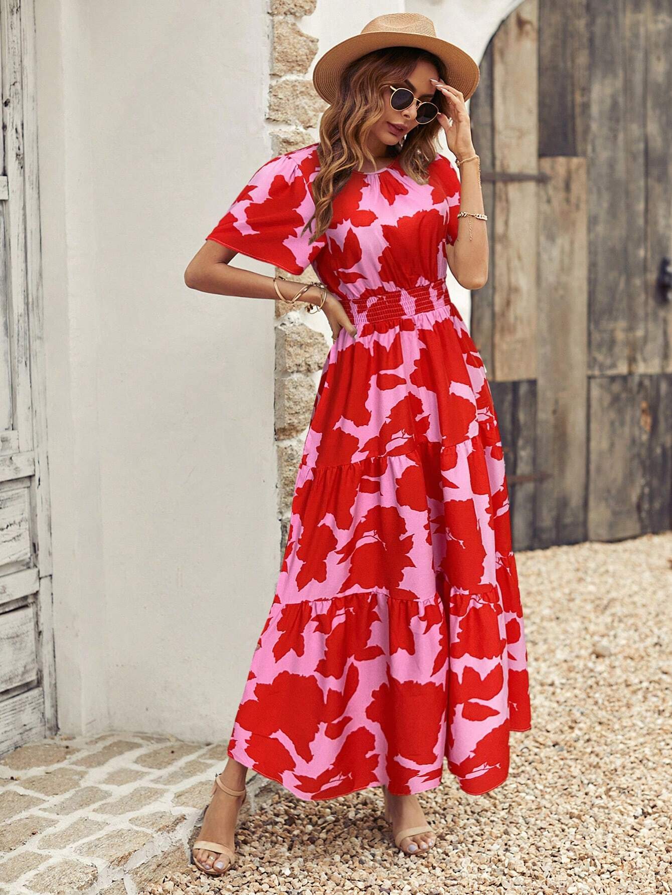 Shein Elegant Summer Maxi Dress