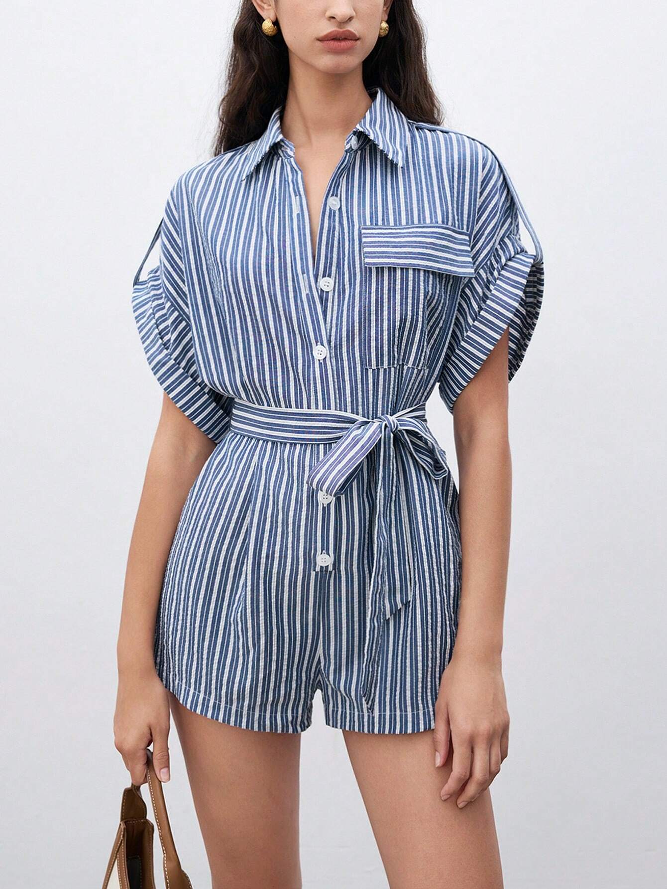 Shein Striped Jumpsuit – Spring/Summer