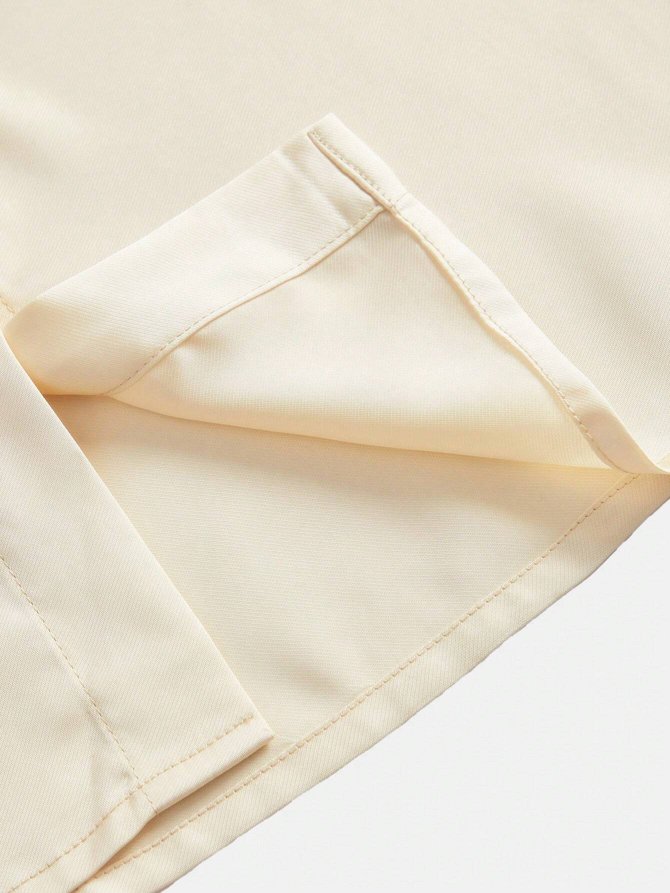 SHEIN Anewsta Embroidered V-Neck Blouse