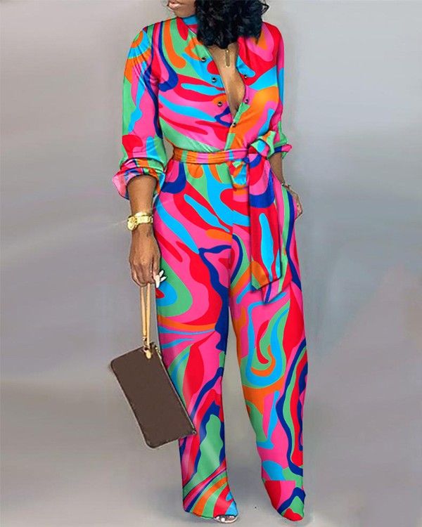 Women's Print umpsuit