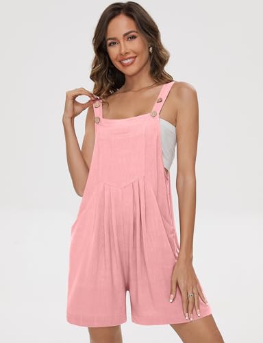 Side Pocket Pleated Romper Without Tee - ZEBrand