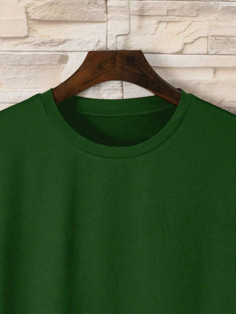 SHEIN Cactus T-shirt with slogan print