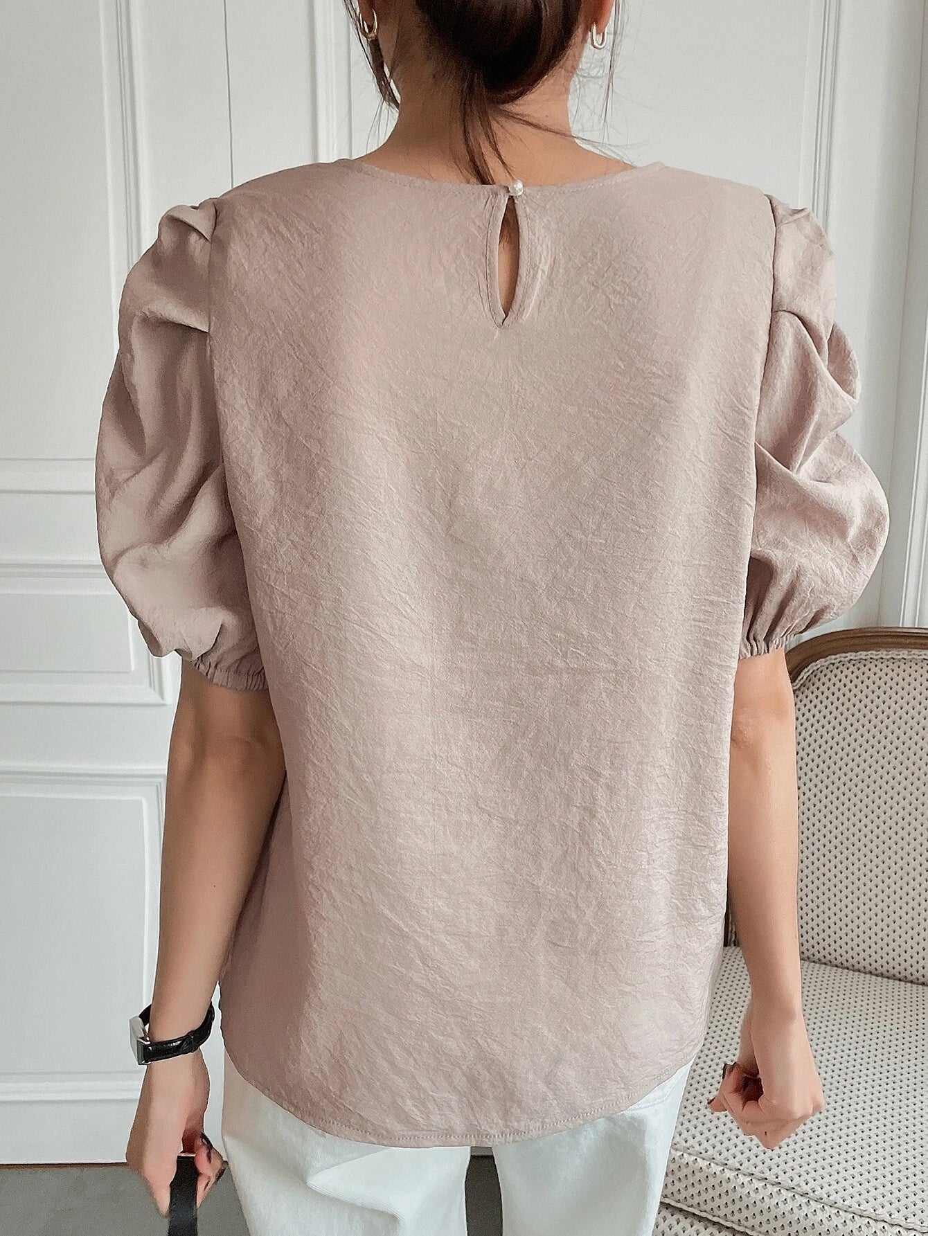 DAZY Solid Blouse