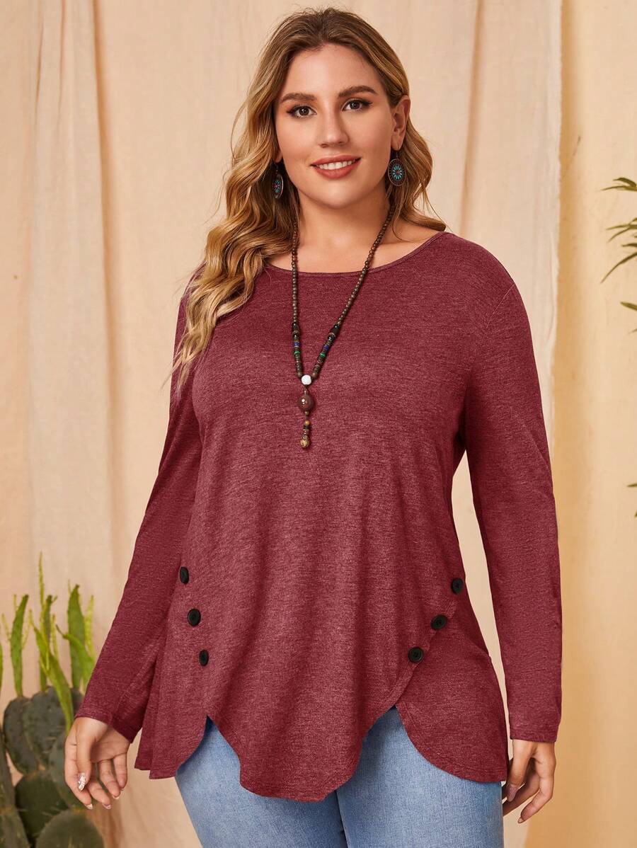 SHEIN EMERY ROSE Button Down Shirt