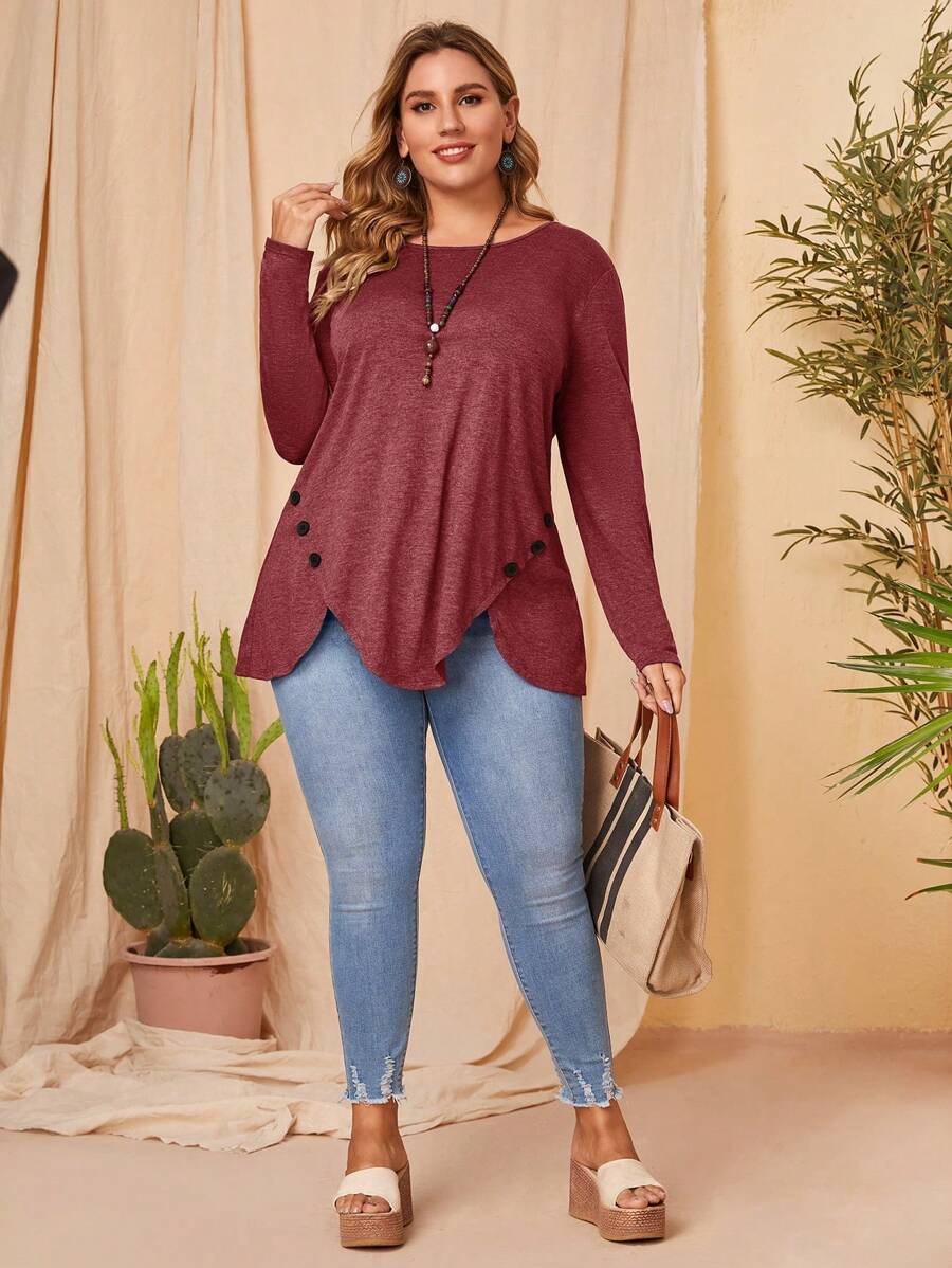 SHEIN EMERY ROSE Button Down Shirt