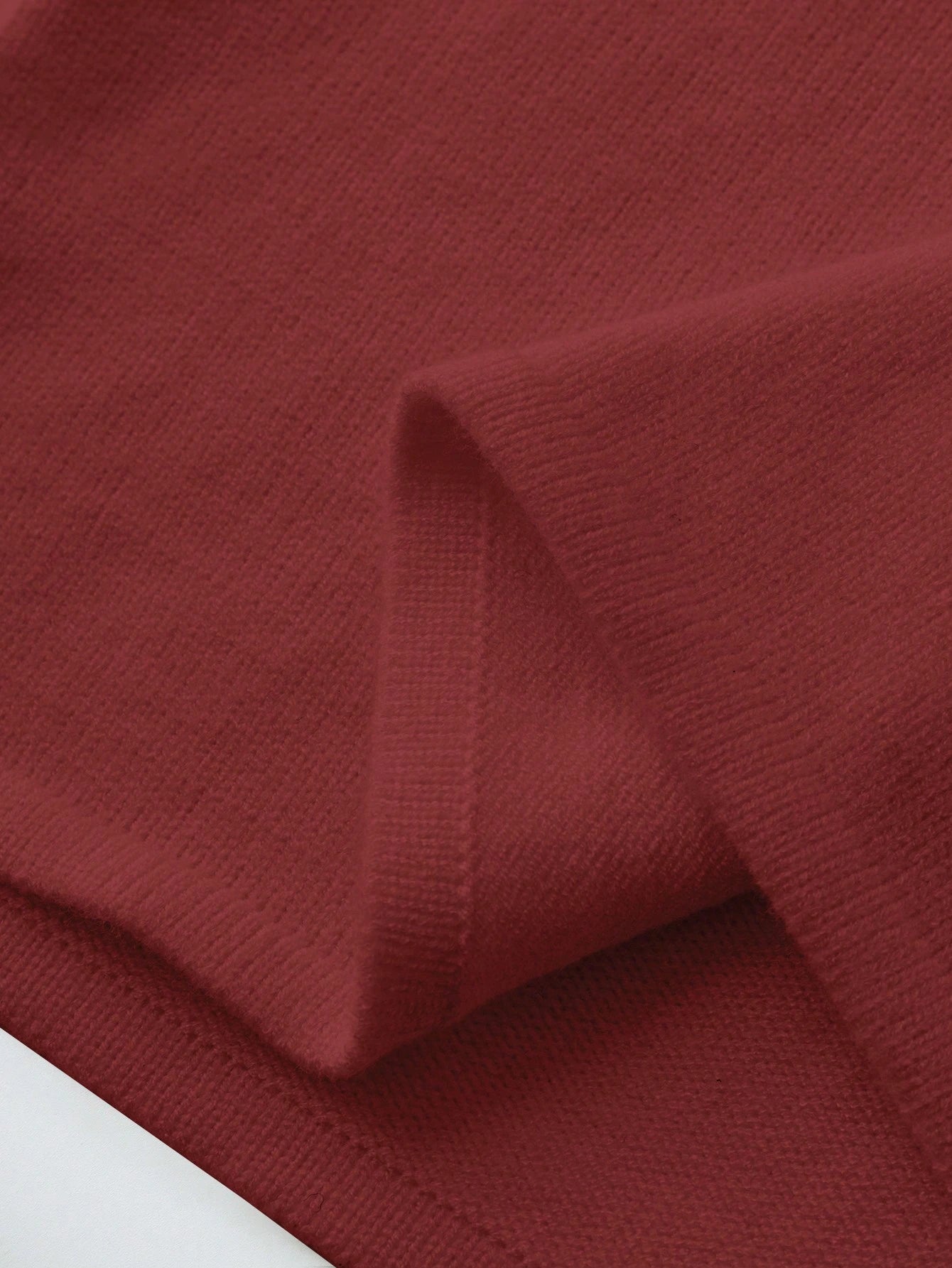 Elenzga Colorblock Crochet Knit Sweater Dress