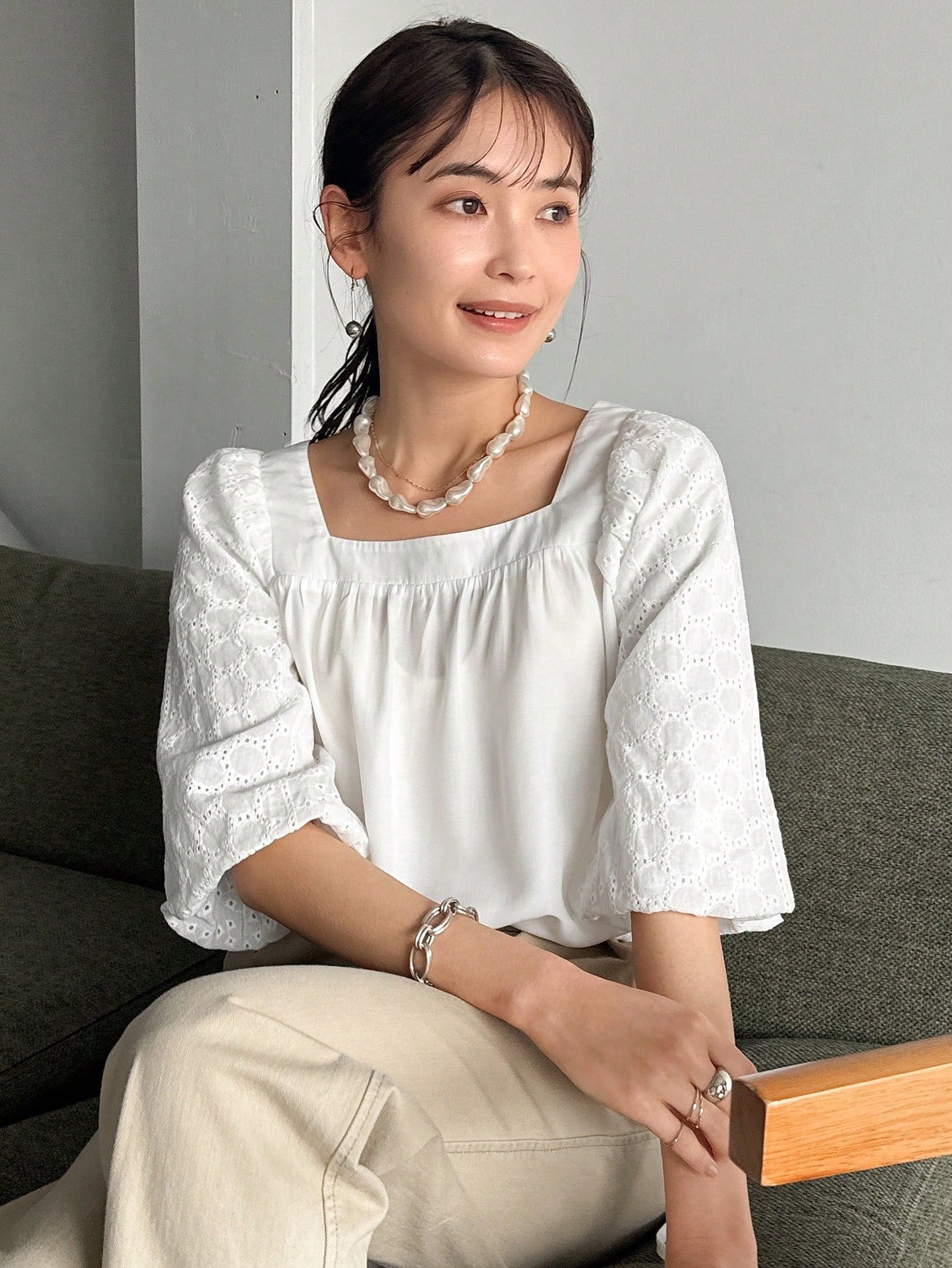 Shein Ruffle Blouse