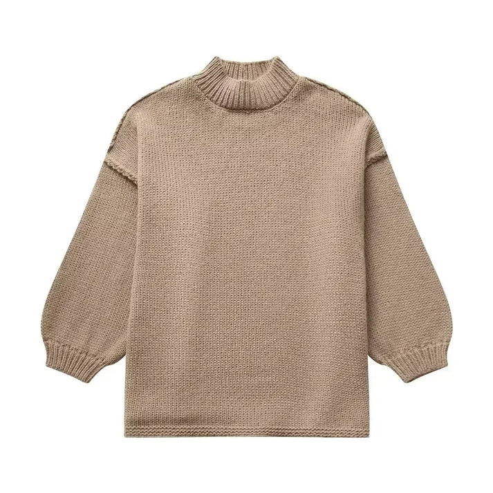 SHEIN Essnce Oversized Chunky Knit Sweater