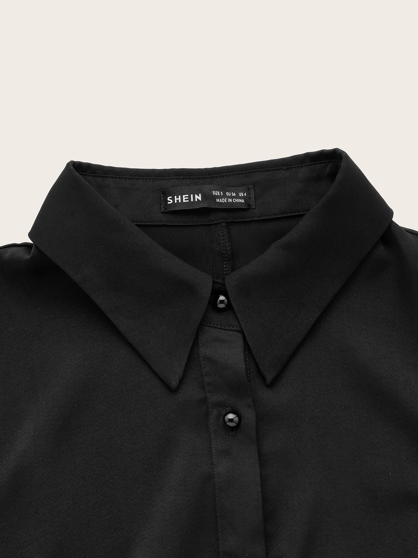 SHEIN Essnce Crop Top