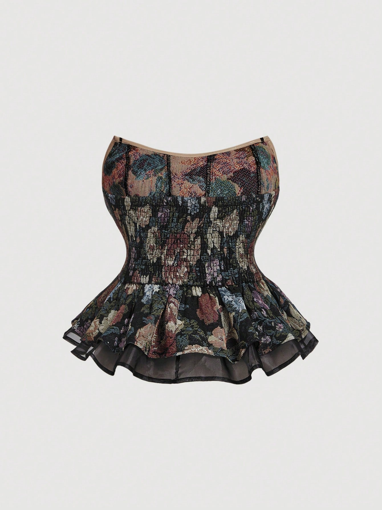 Shein Butterfly Ruffle Top