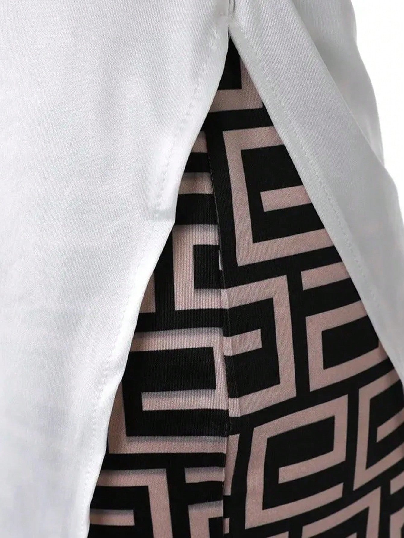 Women's 2-Piece Set with Simple Printed