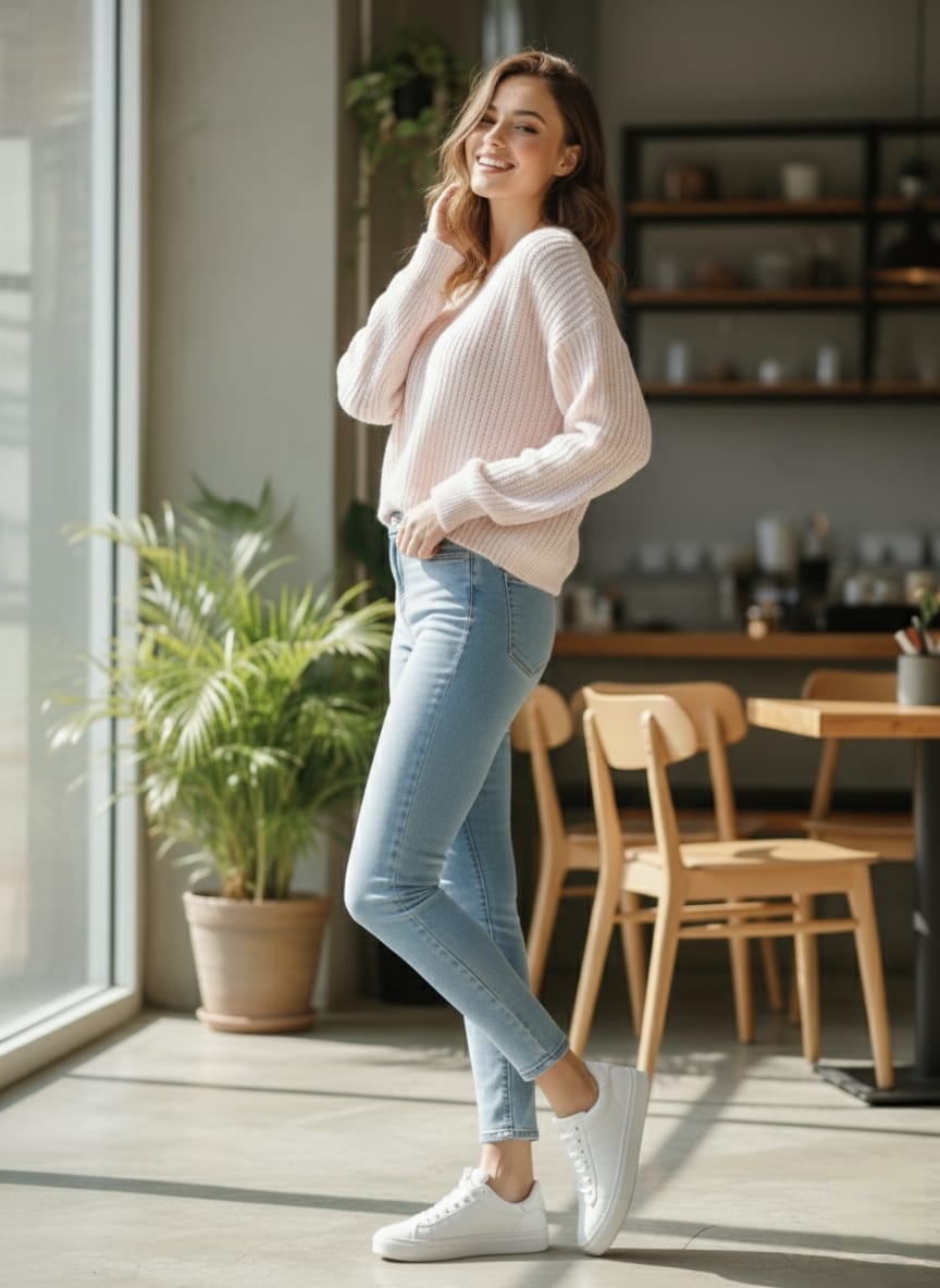 SHEIN women Knit Sweater