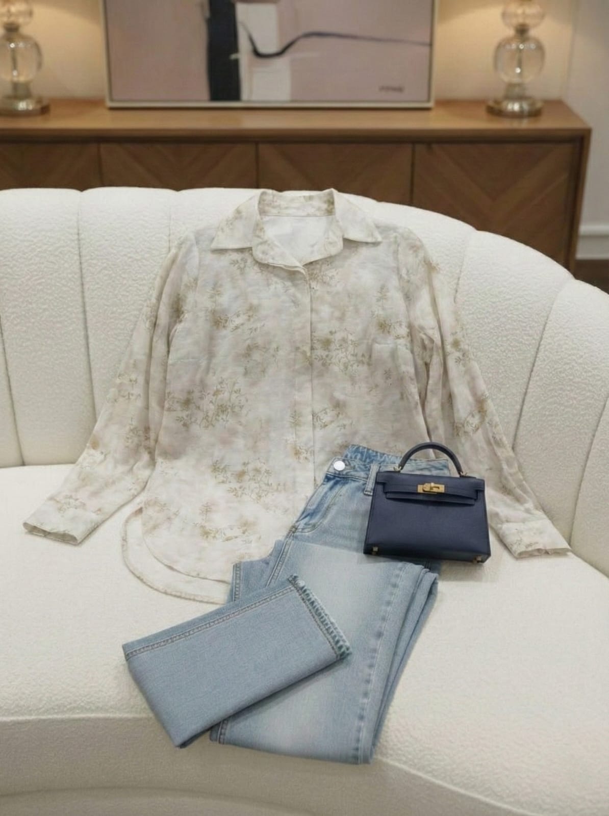 Classic Hi-Low Tailored Shirt
