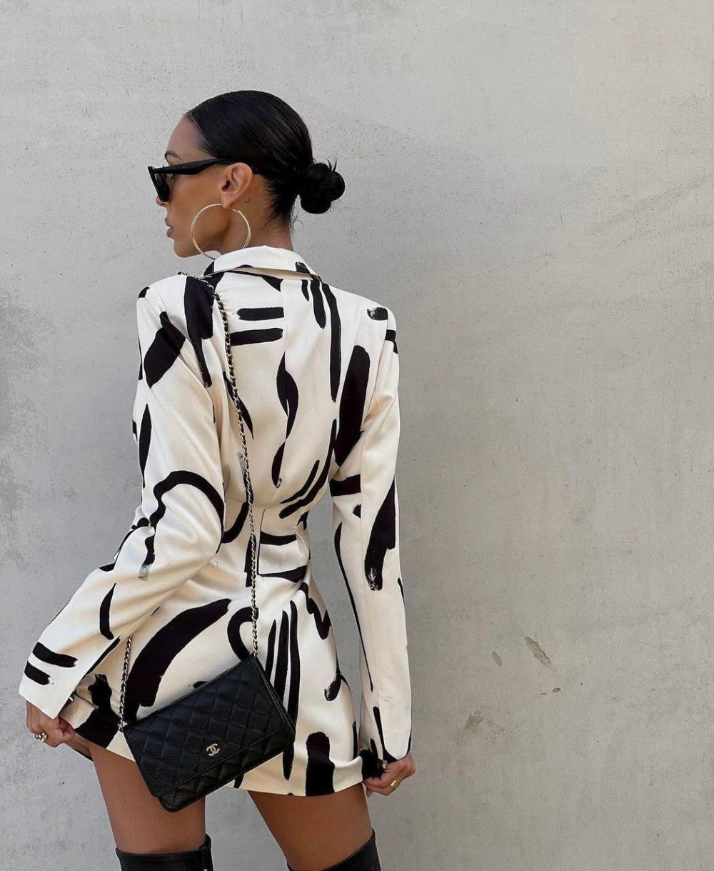 Women's Chic Blazer Dress