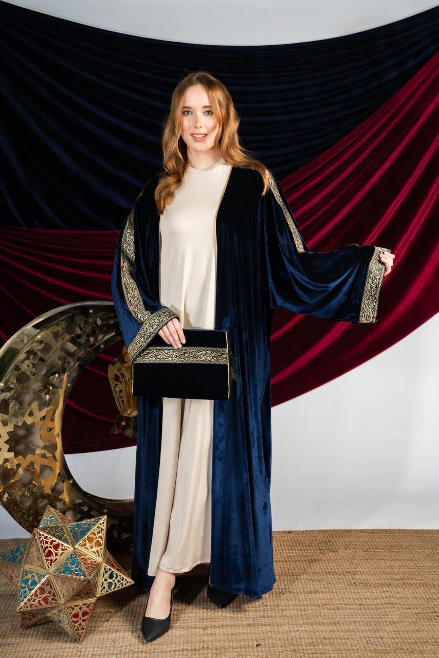 Royal Velvet Ramadan Kaftan Set