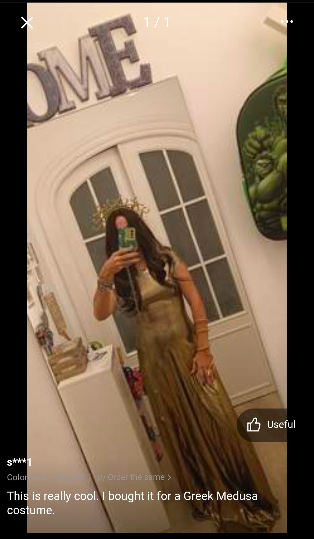 Shein Shiny High Waist Dress