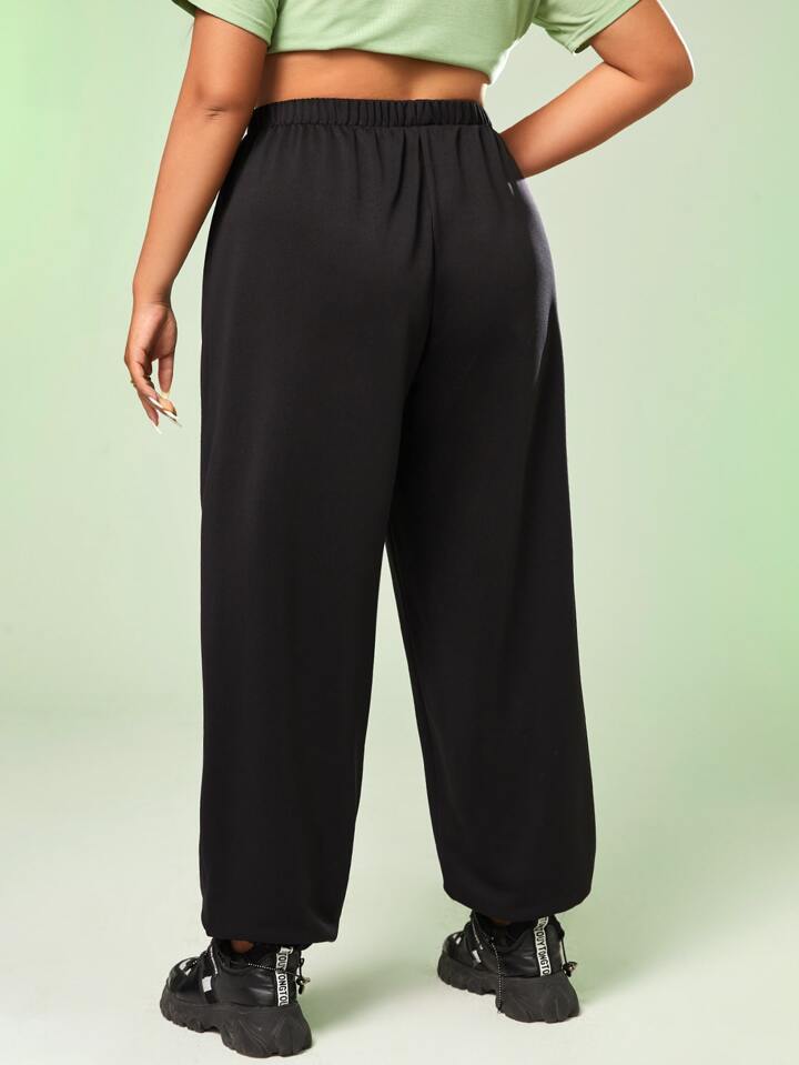 SHEIN x Powerpuff Girls Cartoon Sweatpants