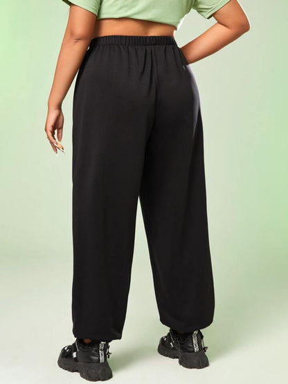 SHEIN x Powerpuff Girls Cartoon Sweatpants