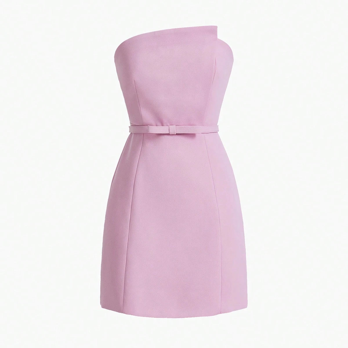 MOTF PREMIUM BOW BELT TUBE DRESS