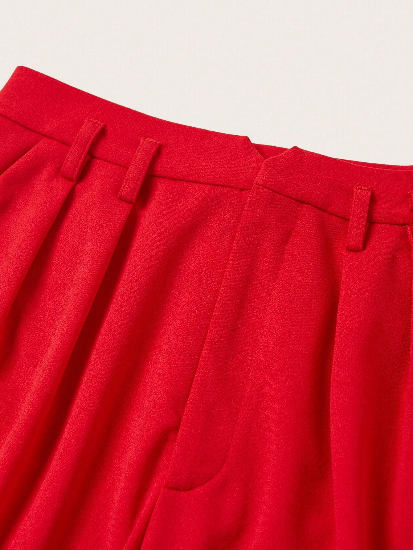 SHEIN Amorya High Waist Suit Pants