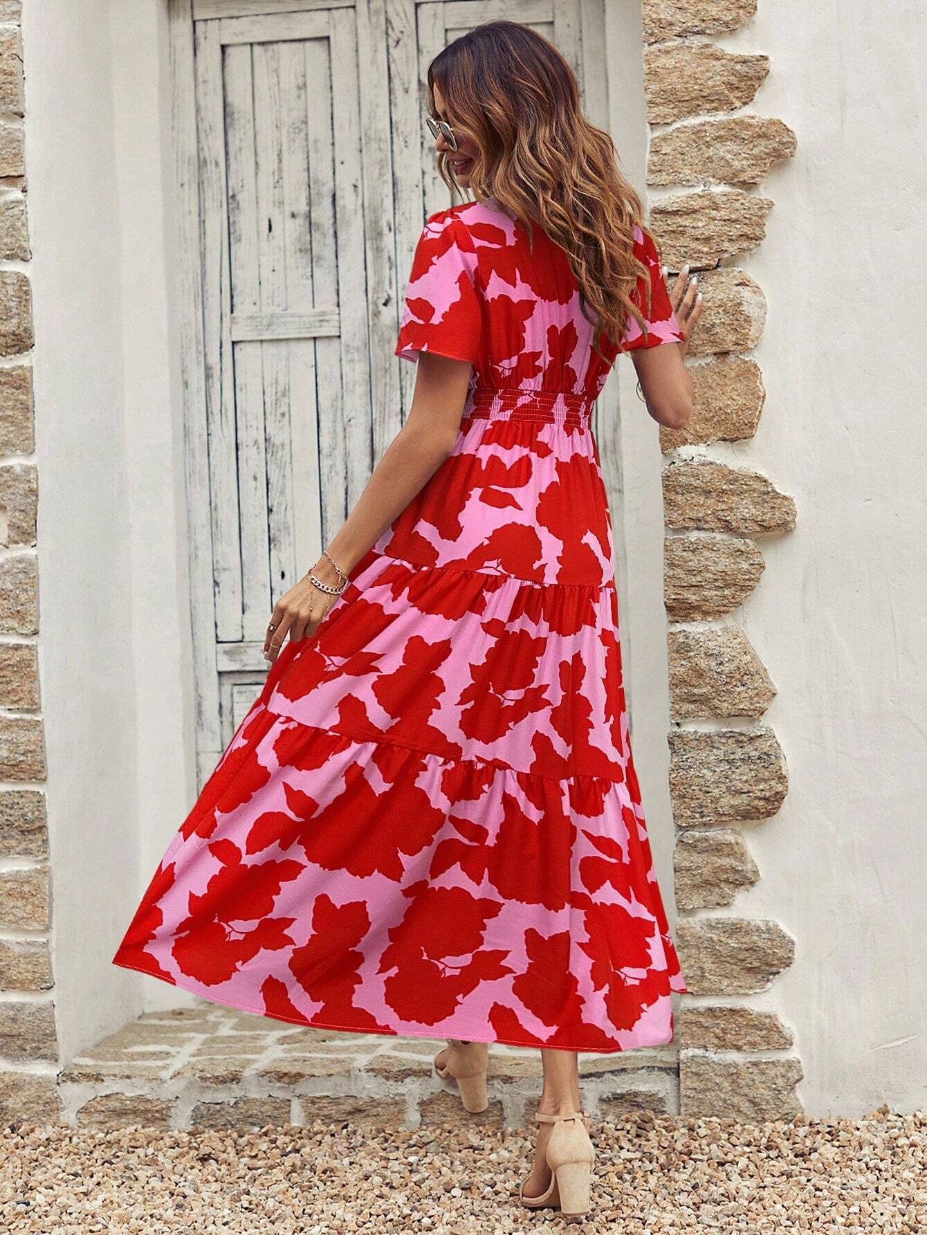 Shein Elegant Summer Maxi Dress