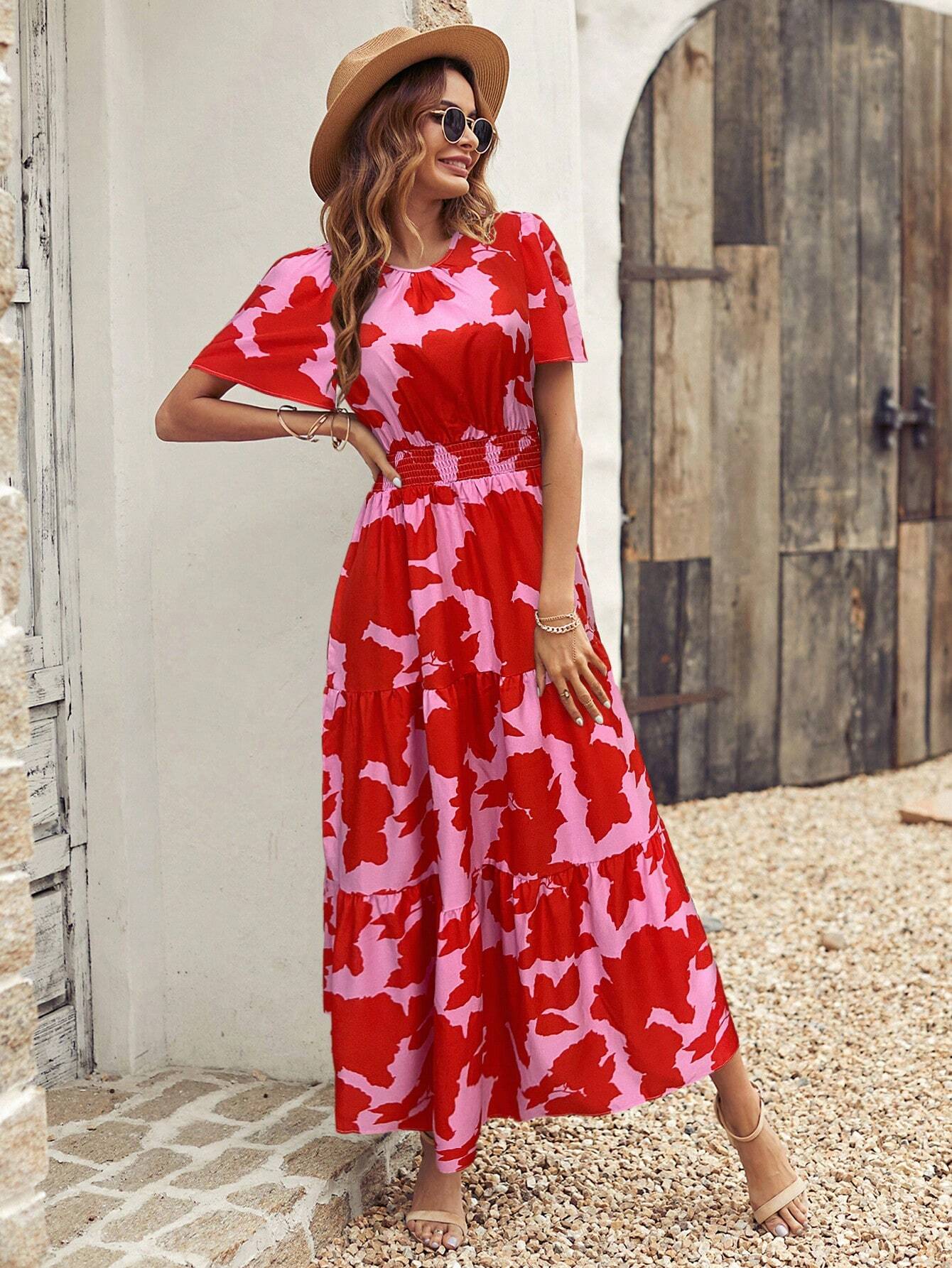 Shein Elegant Summer Maxi Dress