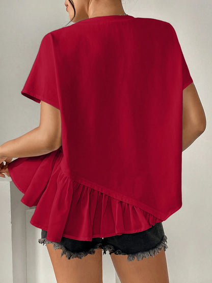Shein Casual Patchwork T-Shirt