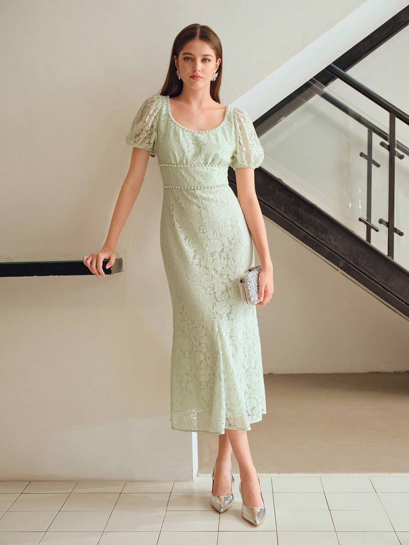 Shein Lace Mermaid Dress – MOTF Studio