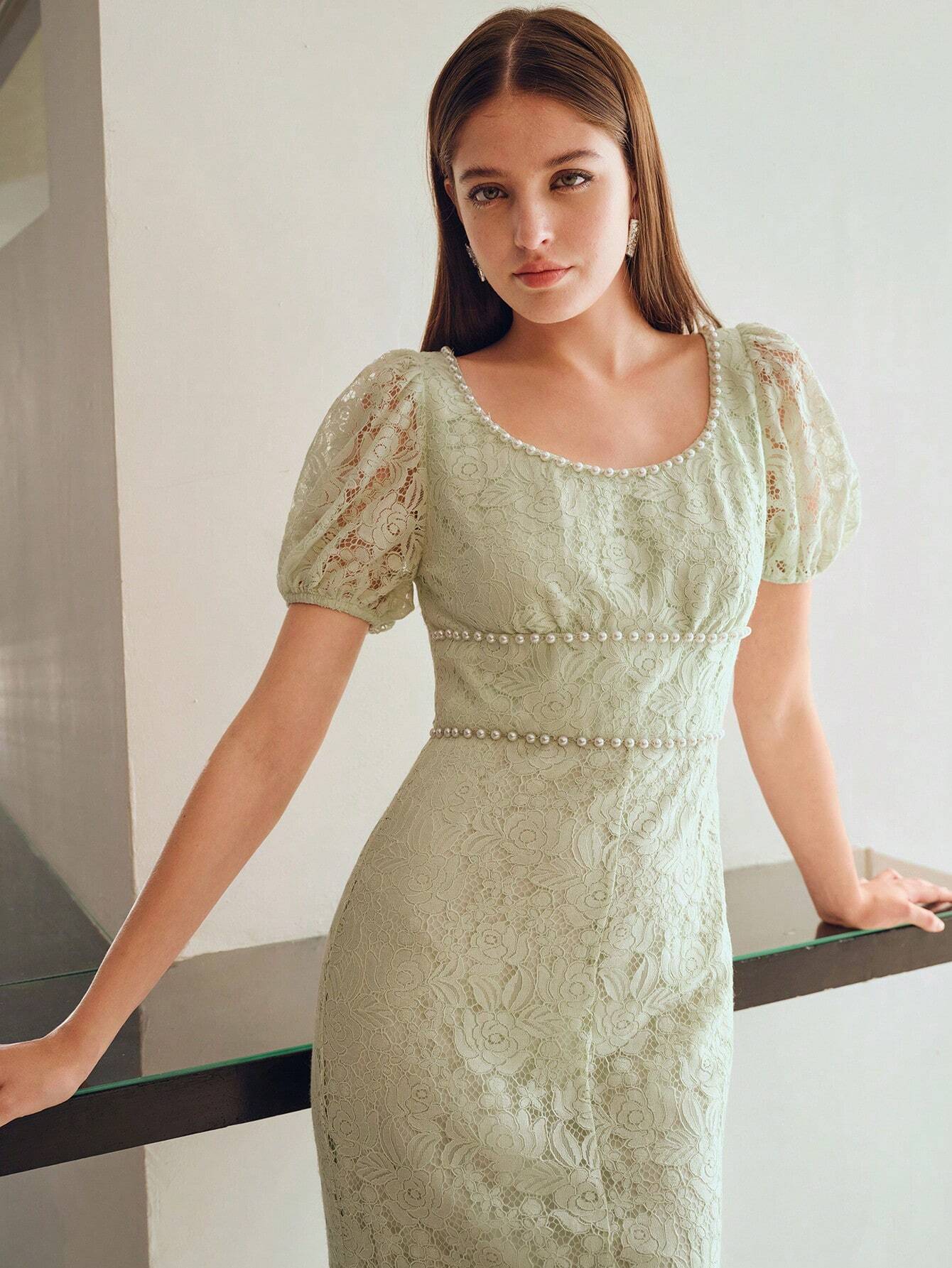 Shein Lace Mermaid Dress – MOTF Studio