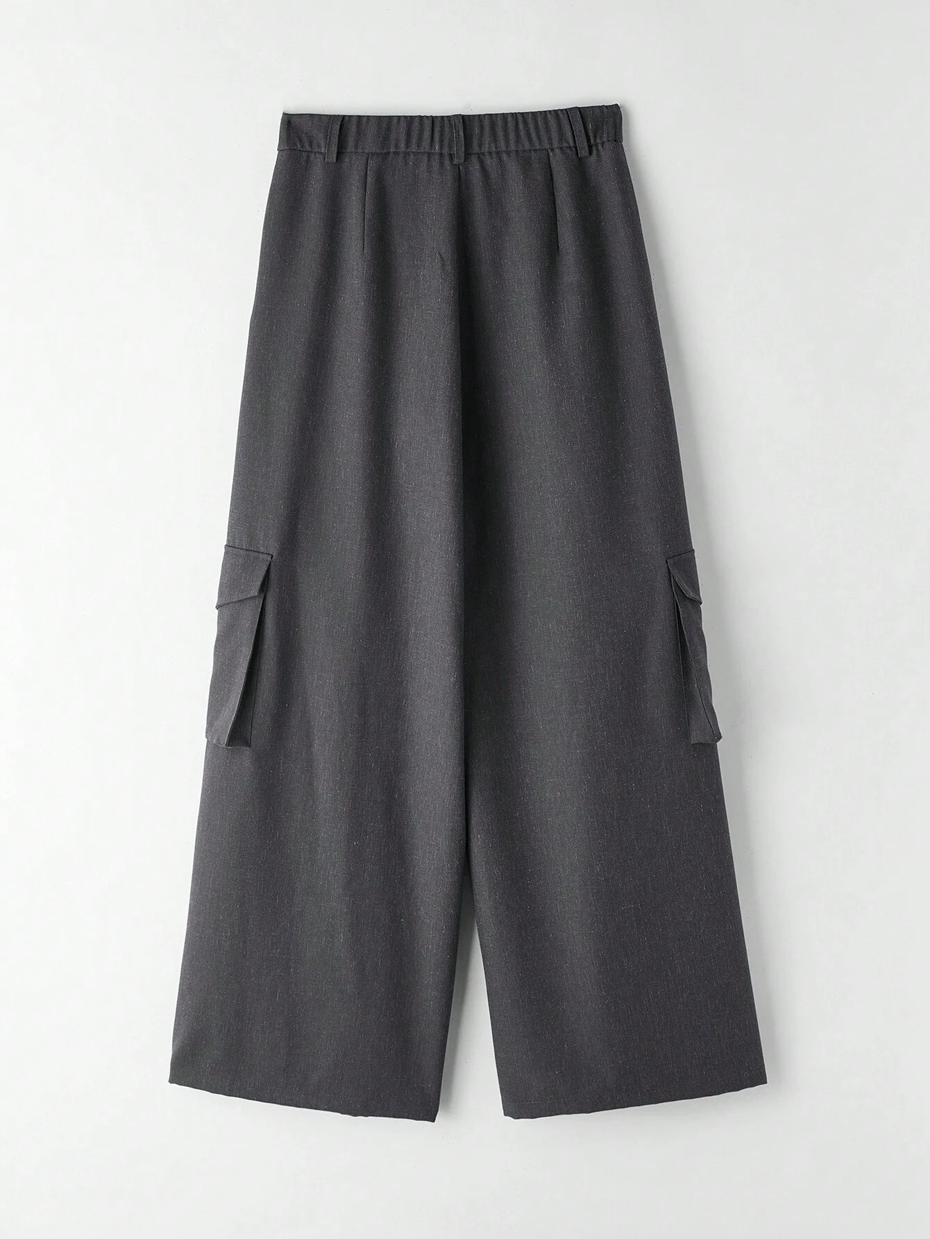 SHEIN Ontre Cargo Wide-Leg Pants