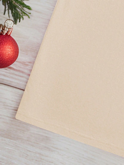 SHEIN Casual 2025 Happy New Year Beige Tee