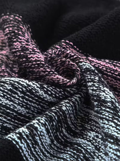 Striped Cardigan Sweater