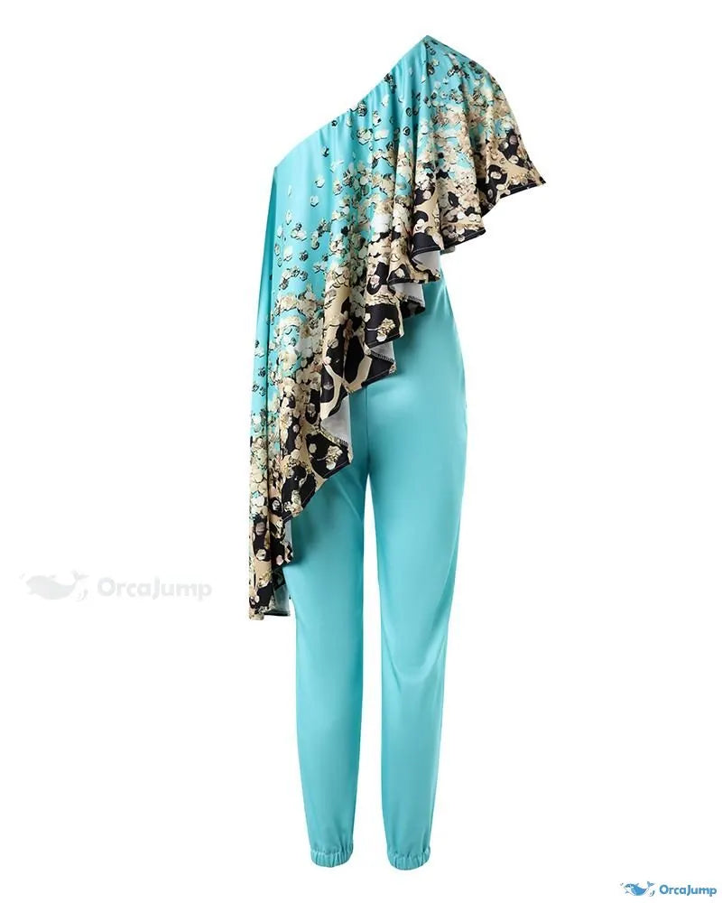 CHICME Jumpsuit with Striking Contrast