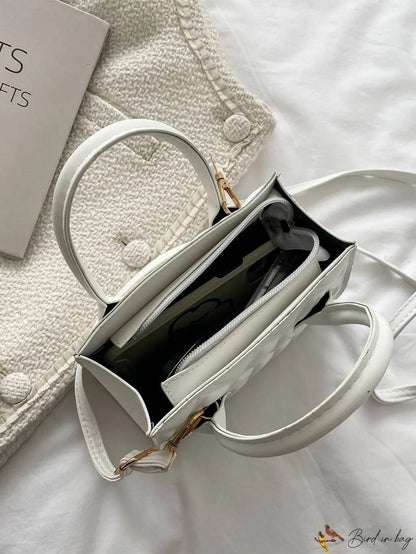 Sleek Quilted Square Bag