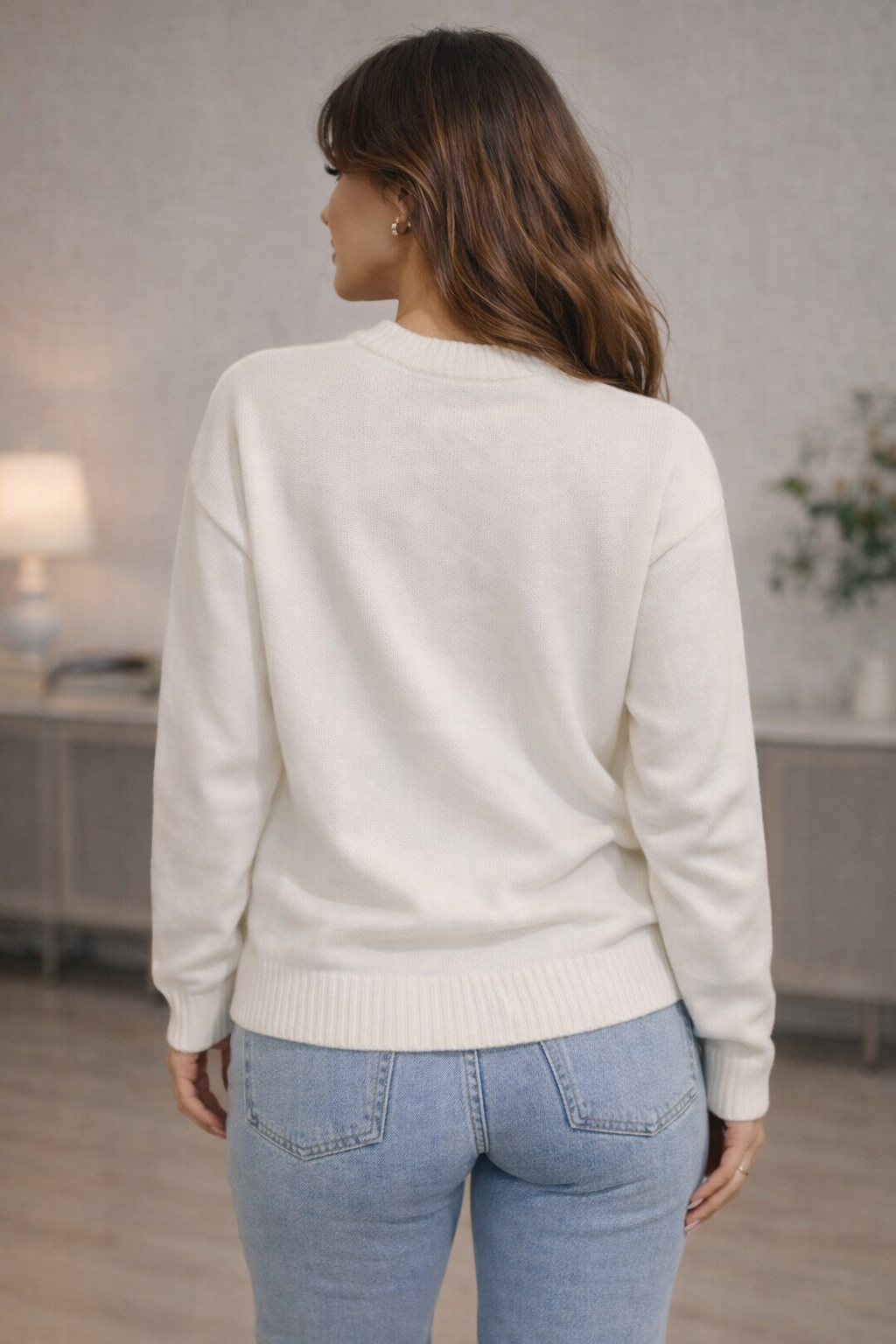 SHEIN Abstract Graphic Knit Sweater