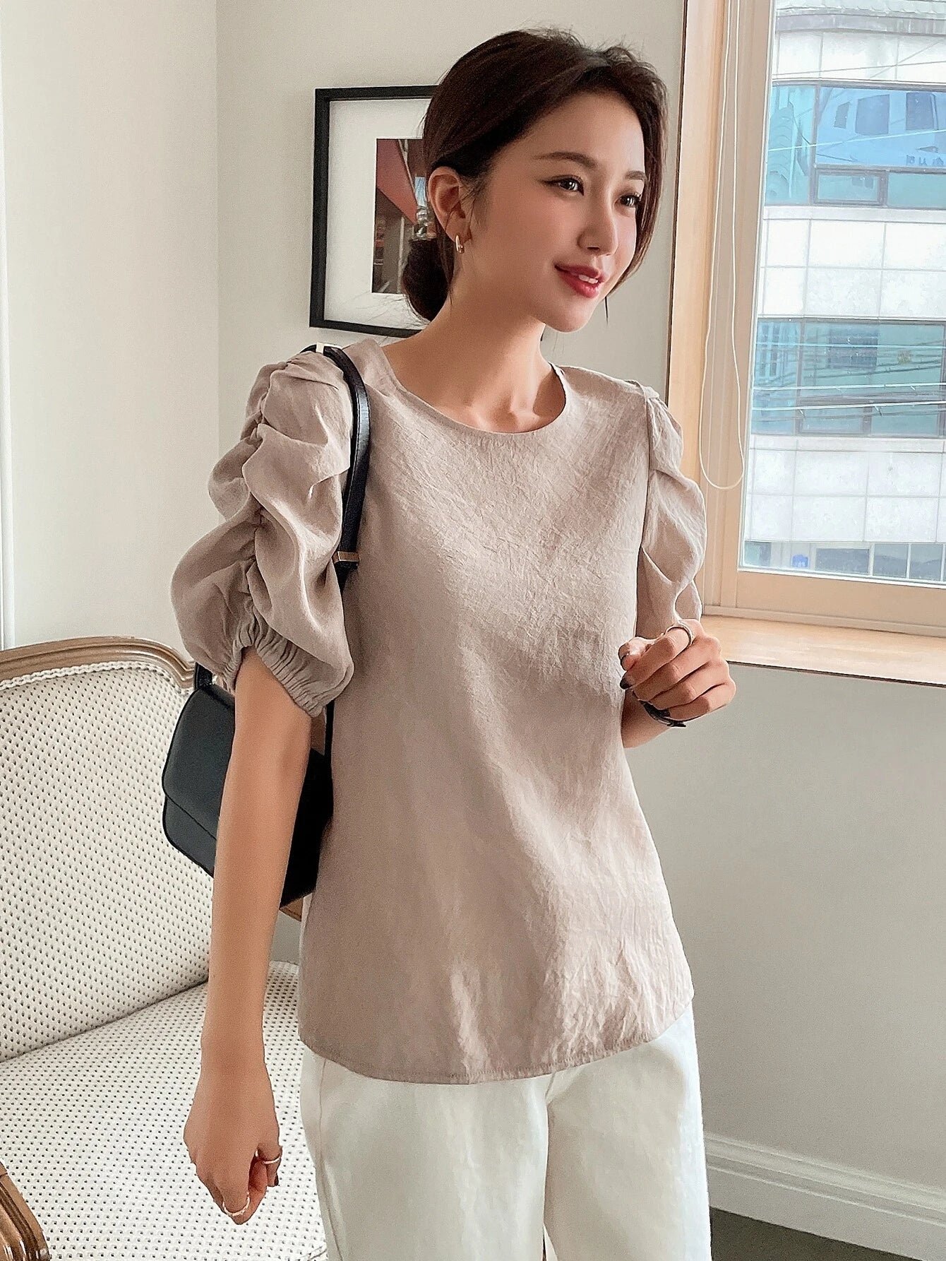 DAZY Solid  Blouse