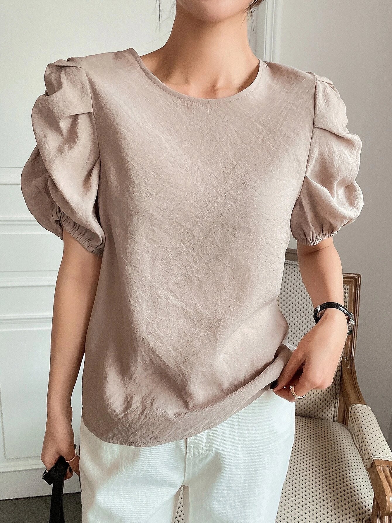 DAZY Solid  Blouse