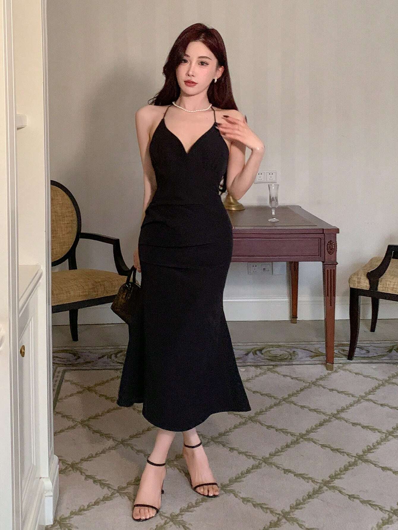 SHEIN DAZY MERMAID HEM FORMAL DRESS