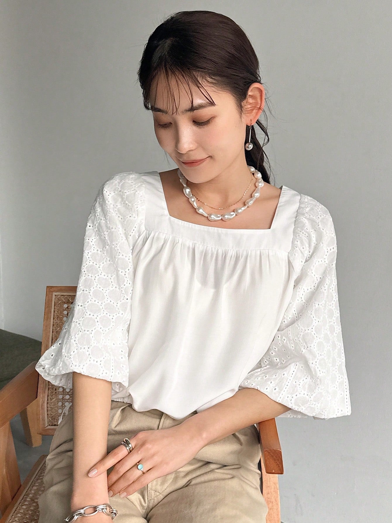 Shein Ruffle Blouse