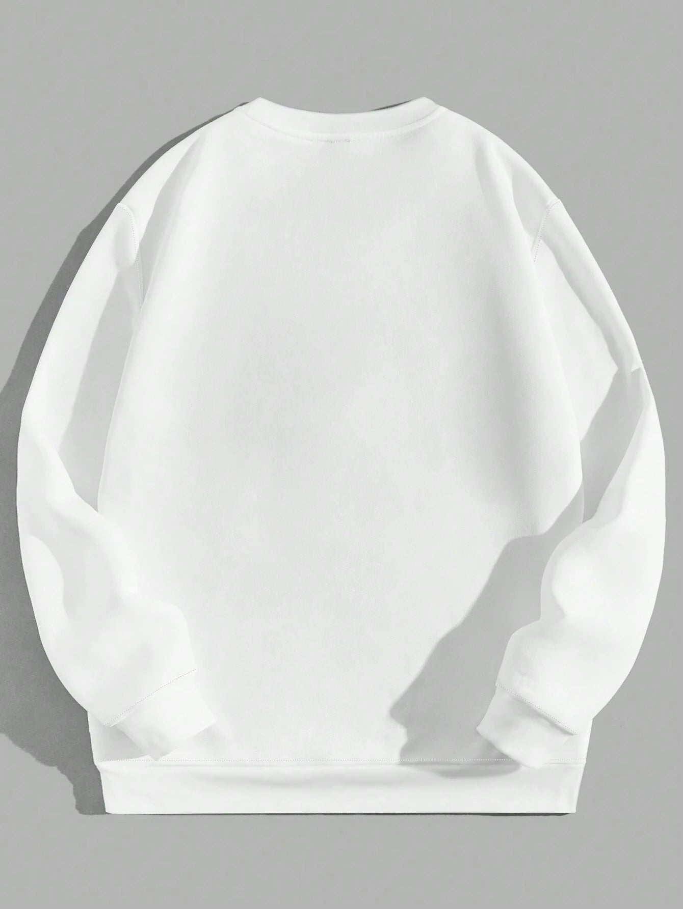 SHEIN Heart Print Oversized Sweatshirt