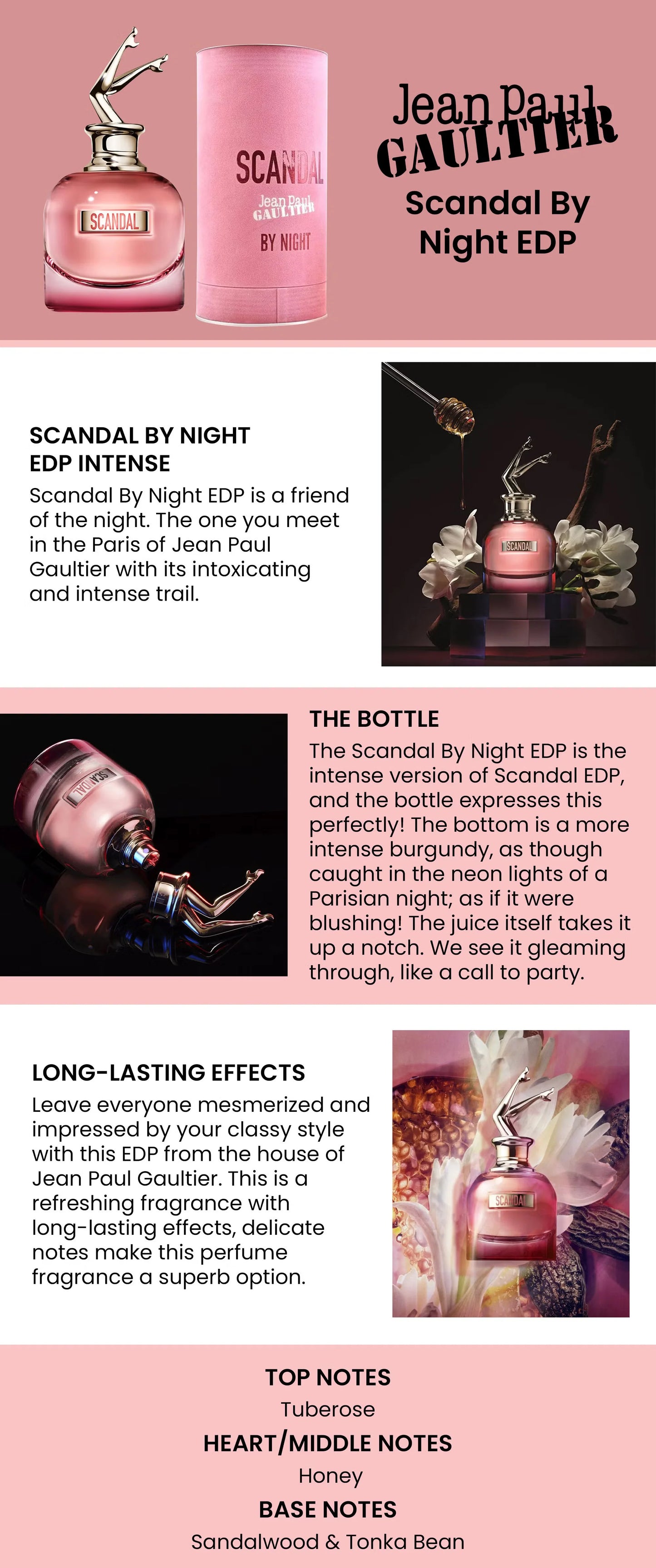 Scandal By Night by Jean Paul Gaultier EDP Intense