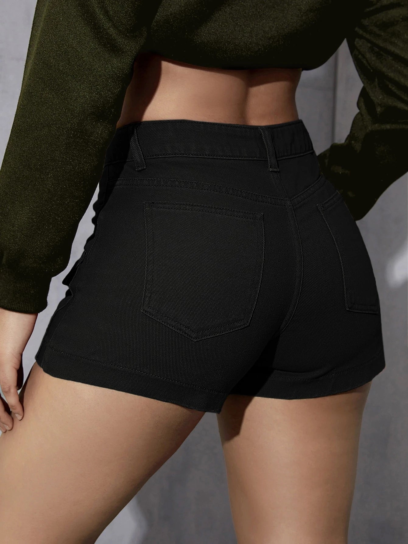 SHEIN EZwear Denim Shorts