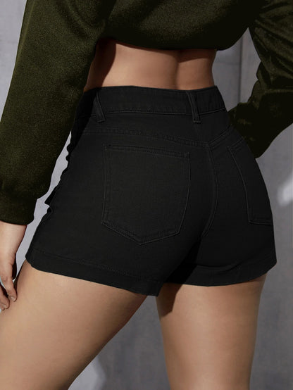 SHEIN EZwear Denim Shorts