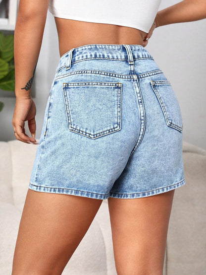SHEIN Women's Denim Shorts