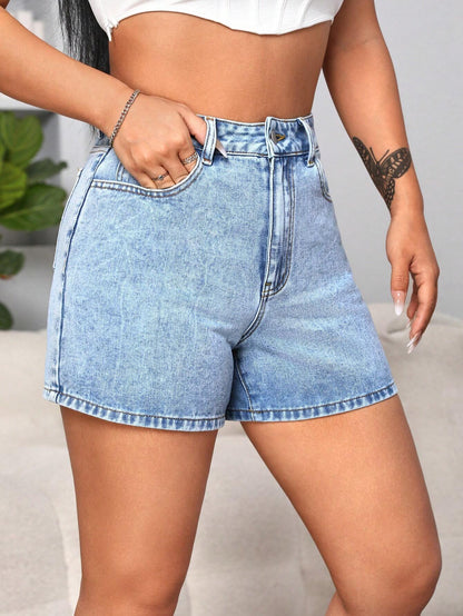 SHEIN Women's Denim Shorts