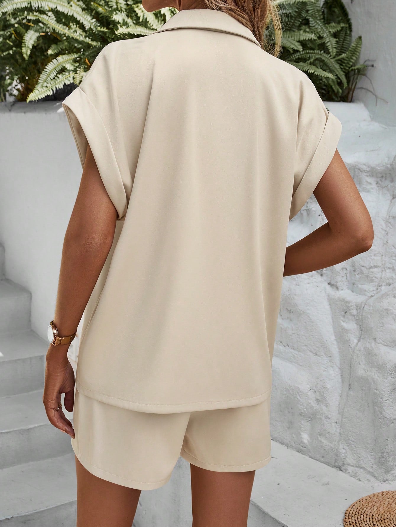 SHEIN Blazer & Shorts
