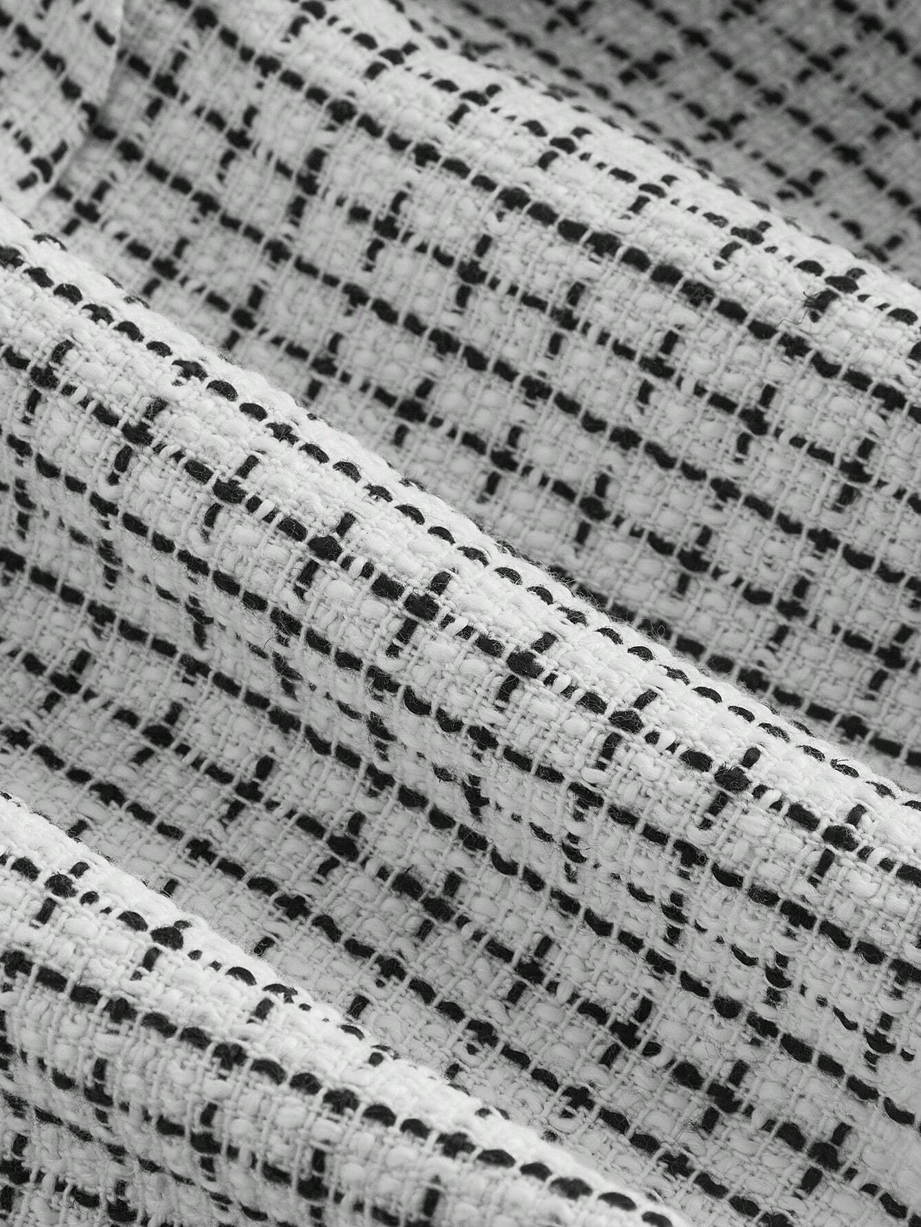 SHEIN MOD - Academic Style Layered Skater Dress