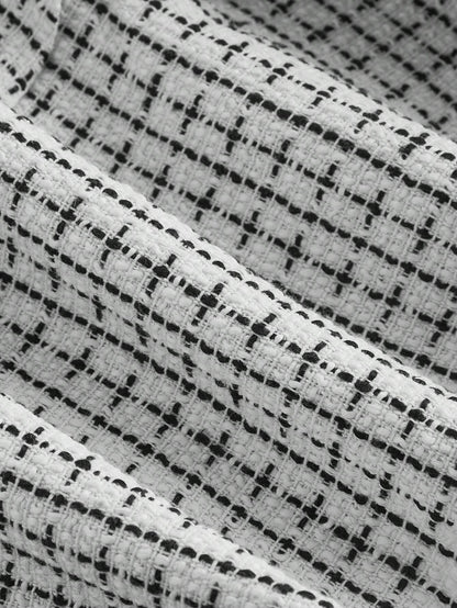 SHEIN MOD - Academic Style Layered Skater Dress